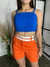 Cropped Azul