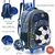 Mochila "Skora" Lets Play Sports Blue - Carro 18" 35375 - tienda online