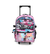 Mochila Carro "Chimola" Holo Art Life Pink- 17" TR88