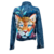 Chaqueta Clasica Corta con diseño de Tigre