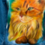 Chaqueta Clasica Corta con diseño de Gato naranja en internet