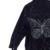 Chaqueta tipo Overzise Larga Diseño Mariposa taches en internet