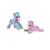 Peluche Unicornio con Brillo 45 cm