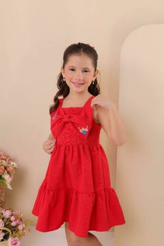 Vestido Encanto de Natal Vermelho