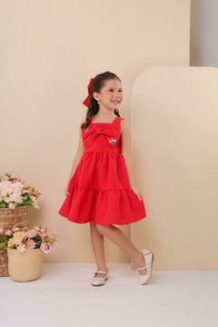 Vestido Encanto de Natal Vermelho - loja online