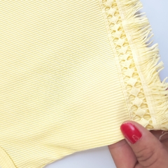 Cropped Leticia Amarelo - comprar online