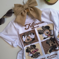 T- shirt Minnie Branca - comprar online