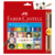 Ecolápis de Cor Faber-Castell Caras & Cores 24 + 6 Tons de Pele