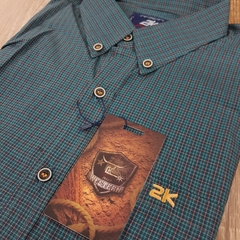 CAMISA XADREZ MANGA CURTA 2K - comprar online