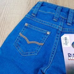 CALÇA JEANS INFANTIL FEMININA - RACEL BULL REF:023:DV - Galpão DM Country