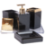 Kit Banheiro Lavabo Combo Com Lixeira 5 Litros Luxo 6 pcs - loja online