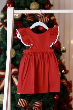 Vestido Natalino vermelho