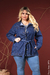 Parka jeans plus size KIT 6 PEÇAS