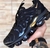 Vapormax Plus Preto com detalhe Dourado