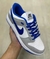 SB Dunk Low -Branco com Cinza e Azul