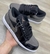 Air Jordan 1 Low- Cinza com Preto-Verniz