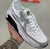 Air Max 90 Branco c/ Preto e Cinza