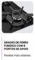 Cooktop 4 Bocas a Gás Ultra Chama Bivolt Preto - Mueller - LojALL na internet