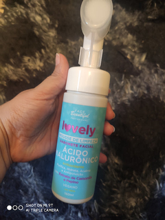 Mousse De Limpeza Ácido Hialurônico Face Beautiful Vegano 150ml na internet