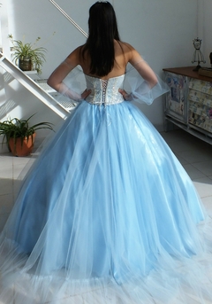 blue ligth dress - comprar online