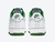 Nike Air Force 1 Low “White University Green” na internet