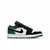 Jordan 1 Low White Black Mystic Green - Premiere Sport