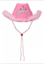 Sombrero Mujer Rosado Karol G - Barbie - Outfit La Bichota