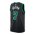 Verso da Camiseta NBA Boston Celtics Statement 23/24 Preta e Verde Masculina. Detalhes em silk e número do jogador. Garanta na R21 Imports e mostre seu apoio!