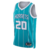 Camiseta NBA Charlotte Hornets Icon Edition 2023/2024 Azul e Branca Swingman
