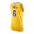 Aqui está o verso da Camiseta NBA Los Angeles Lakers Icon 23/24. Os detalhes cuidadosamente bordados e o número do jogador conferem um toque de personalização. Com o nome da equipe em destaque, esta camiseta é uma manifestação de apoio inabalável à equipe
