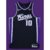 Camiseta NBA Sacramento Kings Icon Edition 2023/2024 Preta Roxa Branca Masculina Swingman