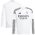 Real Madrid Home 24/25 Jersey White Fan Men Adidas Long Sleeve