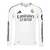 Camisa Real Madrid Home 24/25 Branca Torcedor Masculina Adidas Long Sleeve - Vini Jr - comprar online
