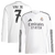 Camisa Real Madrid Home 24/25 Branca Torcedor Masculina Adidas Long Sleeve - Vini Jr