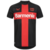 Camisa Bayer Leverkusen Home 2023/2024 Preta e Vermelha Torcedor Masculina Castore