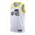 Camiseta NBA Utah Jazz Association Edition 2023/2024 Branca e Amarela Masculina Swingman