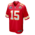 Camisa Kansas City Chiefs Patrick Mahomes Masculina NFL Super Bowl LVIII Rojo - comprar online