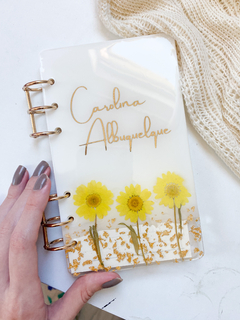 Caderno A6 - Classic Flowers