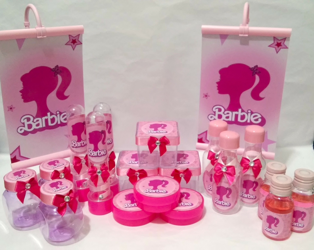 Kit Festa Barbie 62 Itens - Comprar em ArtesaNaty