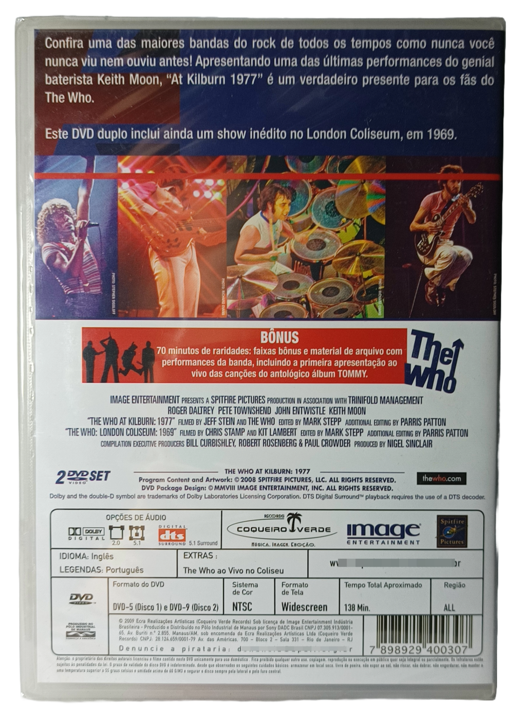 The Who - At Kilburn 1977 (DVD DUPLO) - Music House