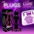 Imagem do Plug Anal Com Gel 7 Em 1 Dessenssibilizante 30ml