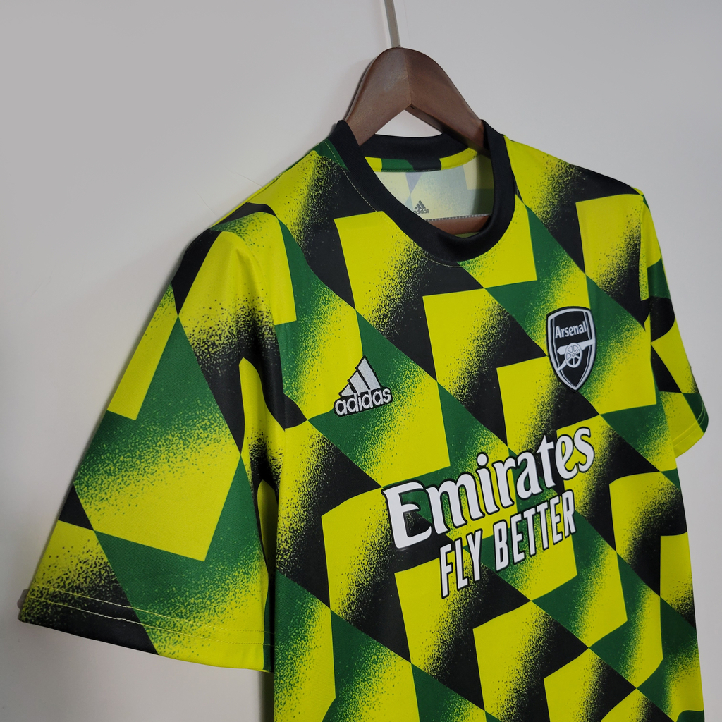 Camisa adidas verde e 2024 amarela