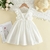 Imagem do Bear Leader-Lace Princess Dresses for Girls, monocromáticos, roupas para bebê,