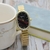 Oval Shaped Quartz Watch para Mulheres, Moda de Luxo, Mini Case, Pequeno Numeral - loja online