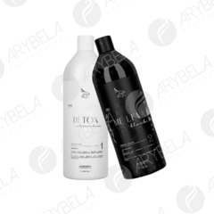 DETOX ME LEVA - ZAP EMBALAGEM PRETA E BRANCA - 2X1L