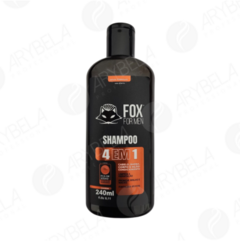 Shampoo 4 em 1 240ml Fox For Men