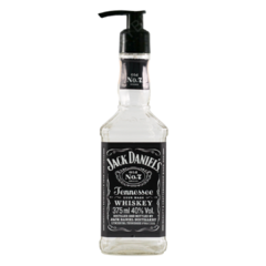 Saboneteira Jack Daniel's Hair Spray Garrafa de Vidro 375ml REF. 585