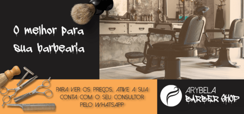 Imagem do banner rotativo Arybela Barbershop