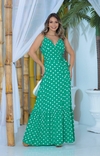 VESTIDO ALÇA ENVELOPE LONGO