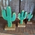 Trio de Cactos decorativos - loja online